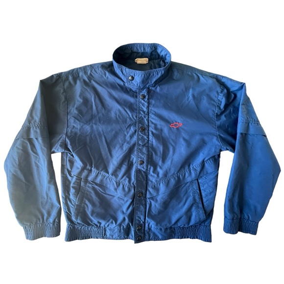Vintage 1989 Chevrolet Certified Technician Zip/Snap Jacket, Men’s Medium, USA - Picture 1 of 10